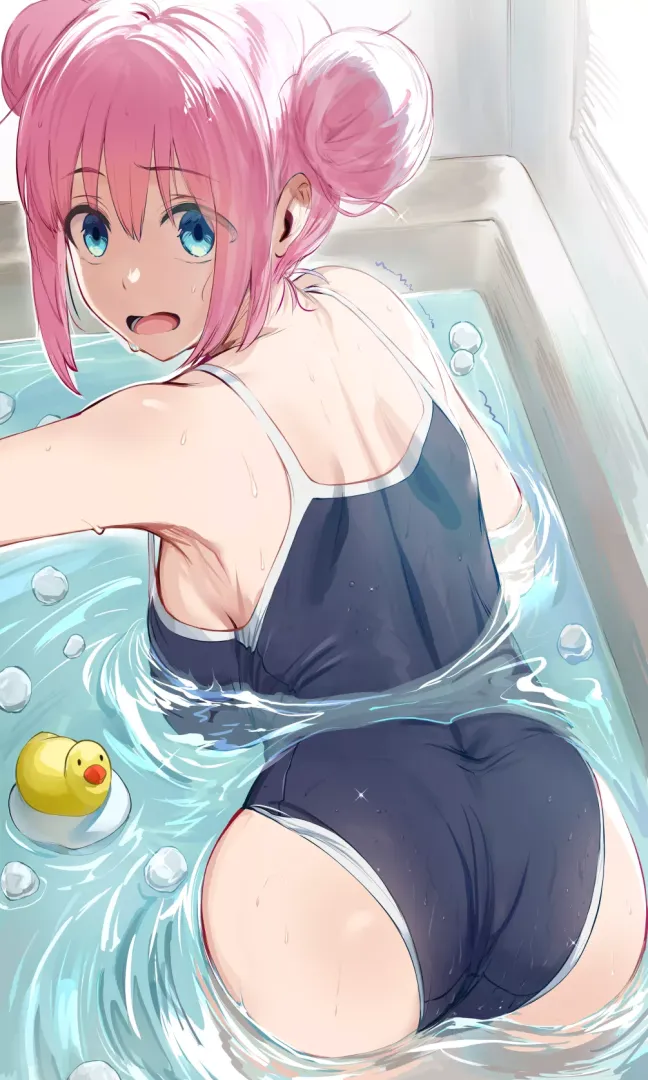 Bocchi In The Bathtub (Bocchi The Rock)