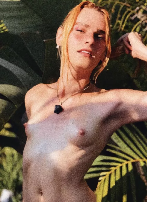 boobies out + grainy film = a great time 🥰