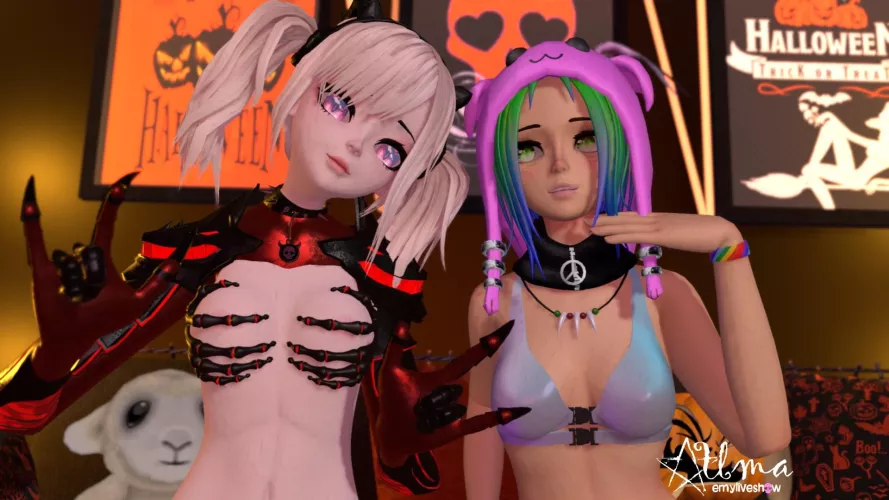 Boo~👻Today I with my little horny dragon 🐉 https://chaturbate.com/emyliveshow