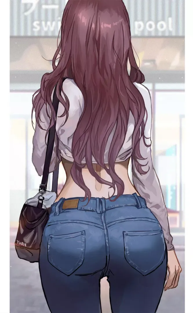 Booty from the back