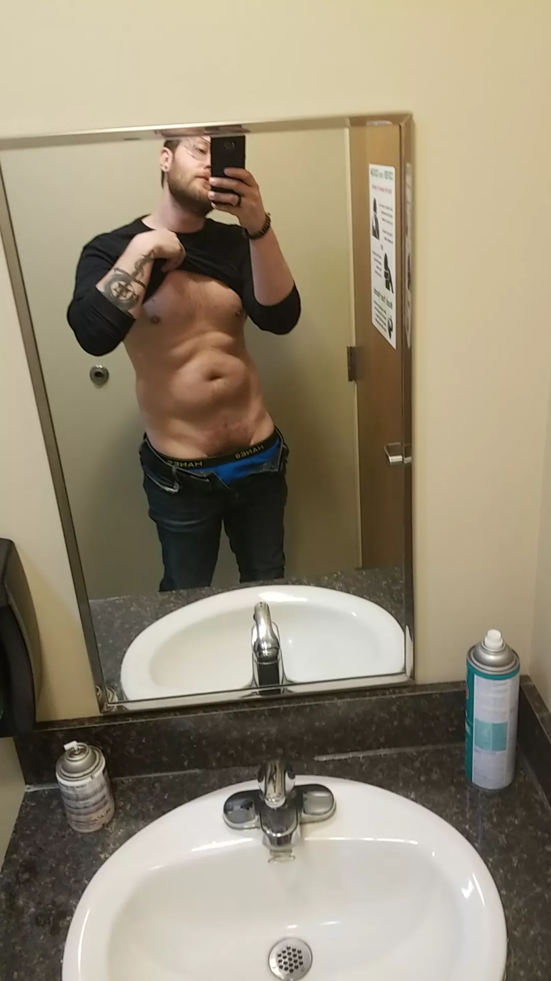 Bored work pic haha
