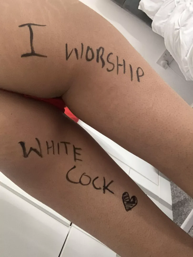 born to please white men 🤍