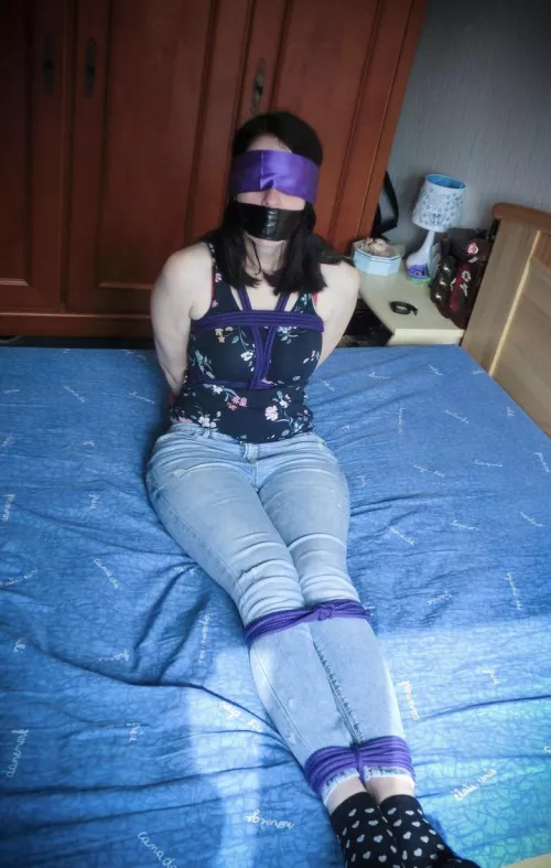 Bound in bed