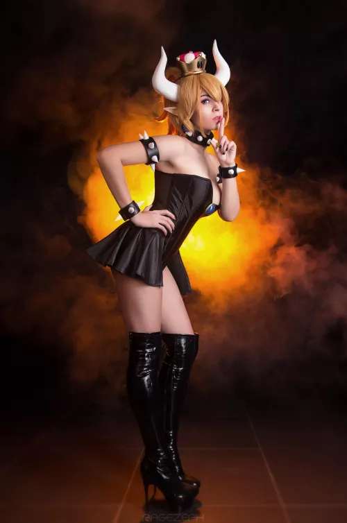 Bowsette cosplay by Yuna Kairi (self)
