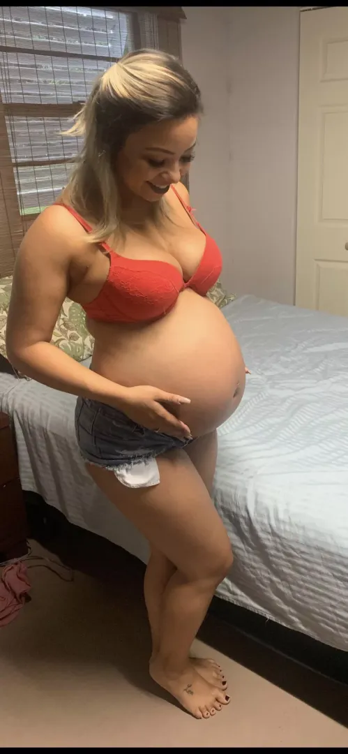 Bra or shorts off first?