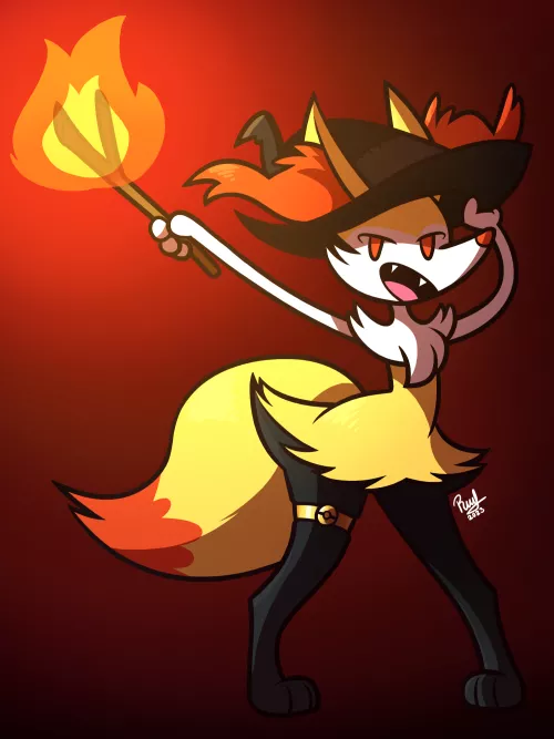 Braixen (by me)
