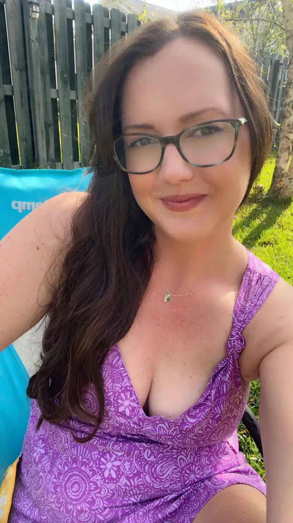 Braless in a comfy dress; heaven