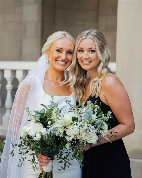 Bride or her friend