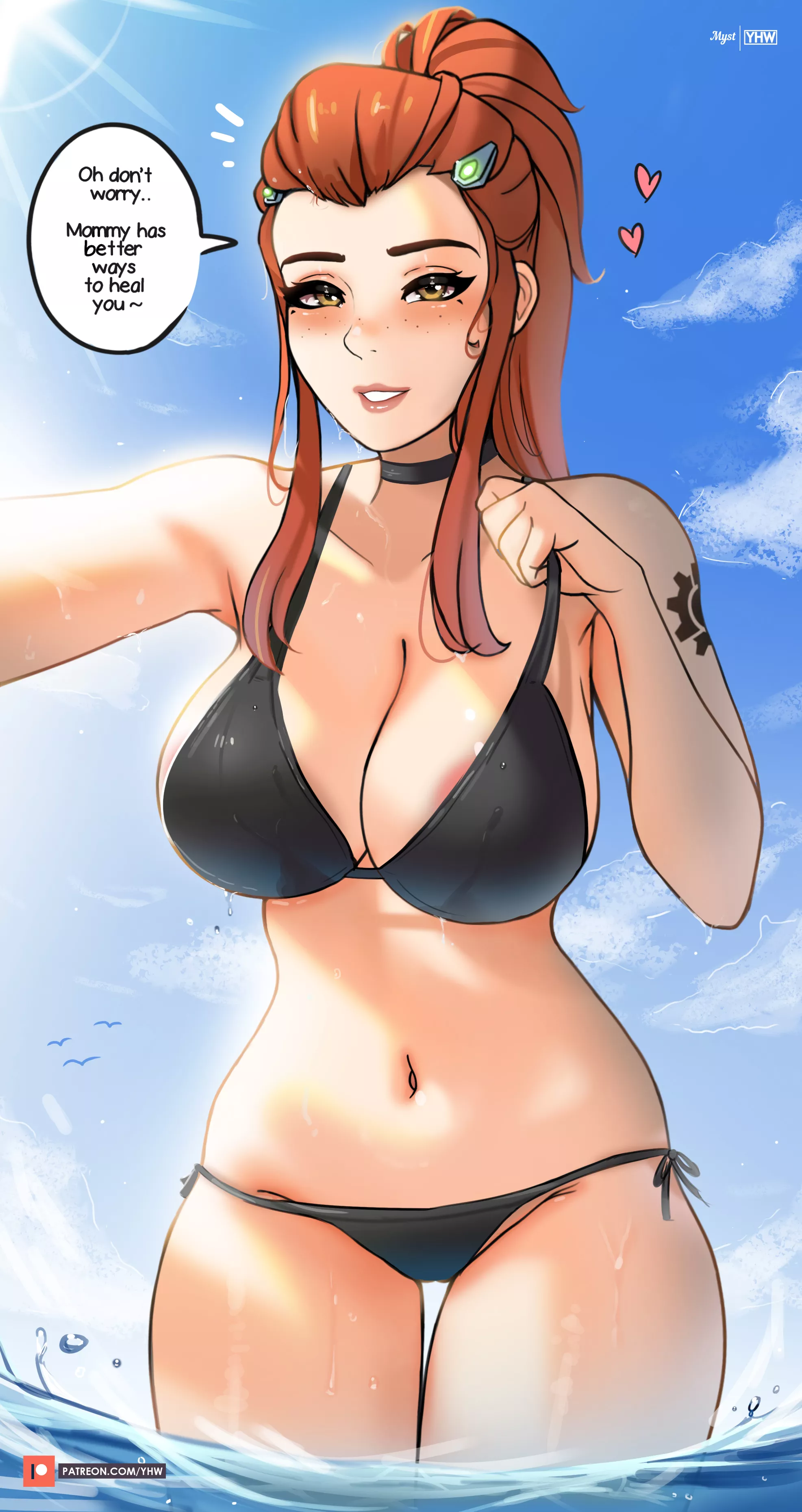 Brigitte on the Beach [Myst | YHW]