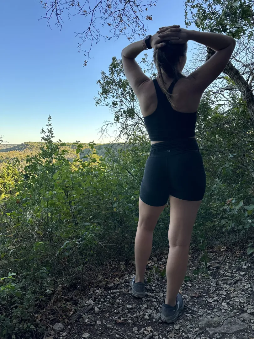 bring a towel because our hike is going to get dirty