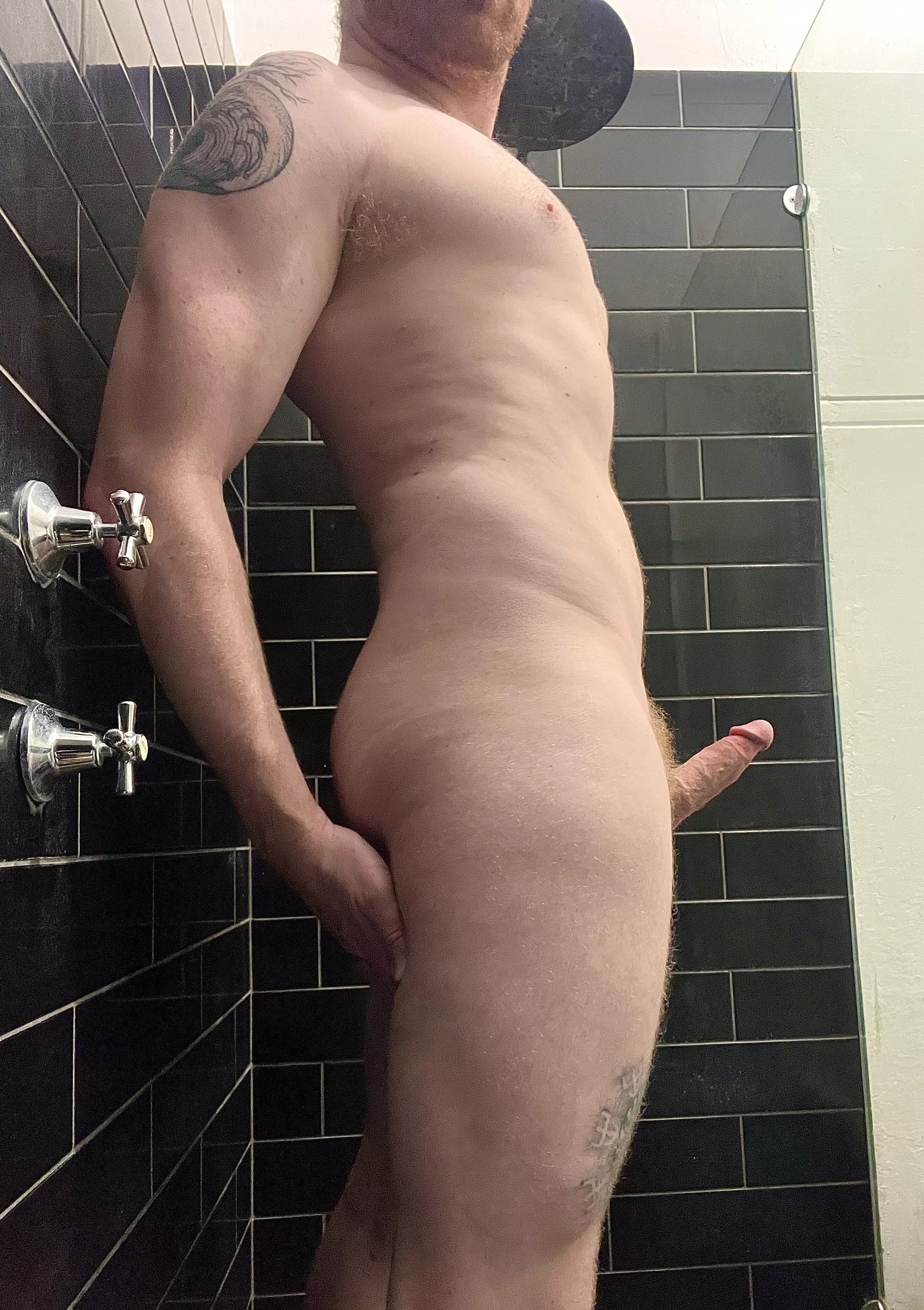 Bring in the new year pressed against my shower wall