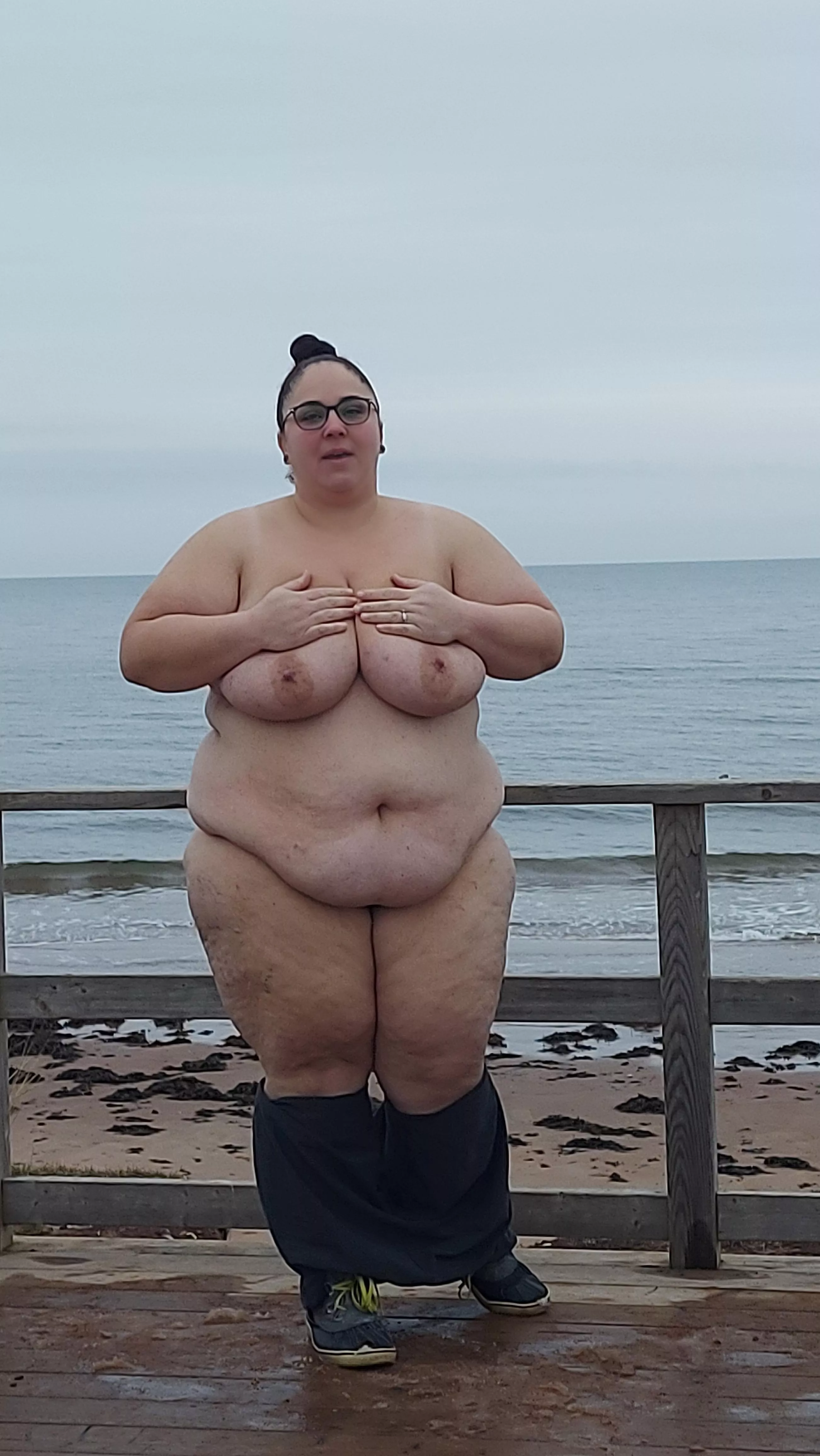 Brisk at the beach 