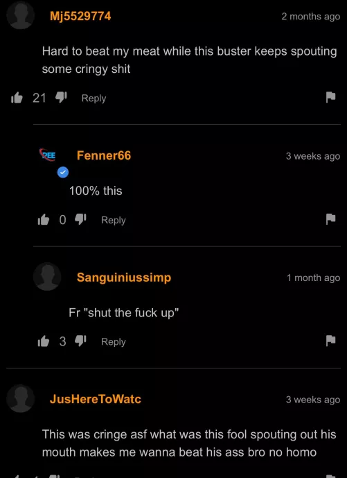 Bro shut up and fuck