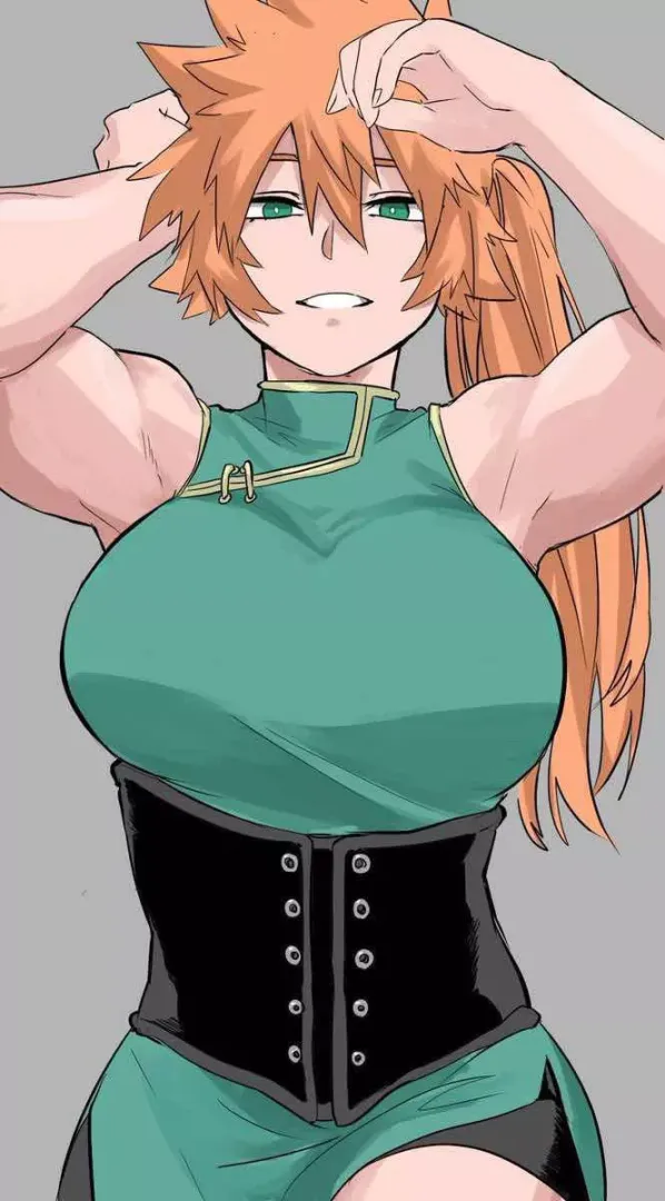 Buff and busty Itsuka (i_yo_ka) [My Hero Academia]