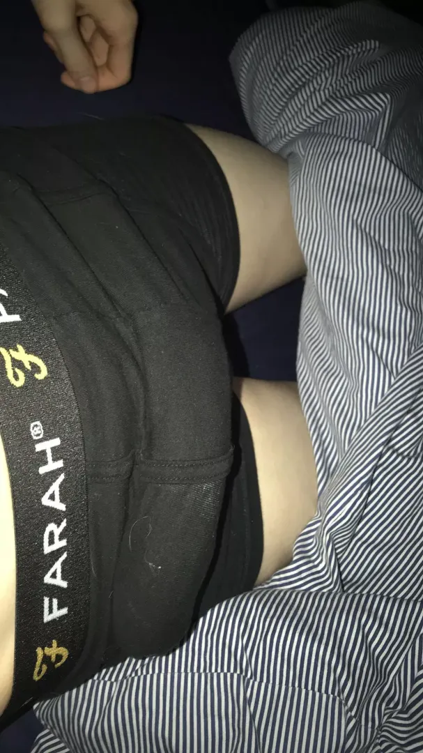 Bulging a little