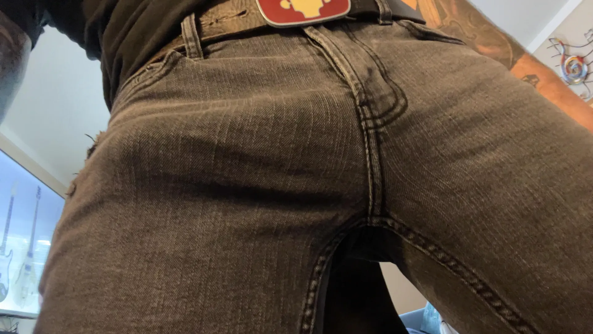 Bulging HARD this morning.