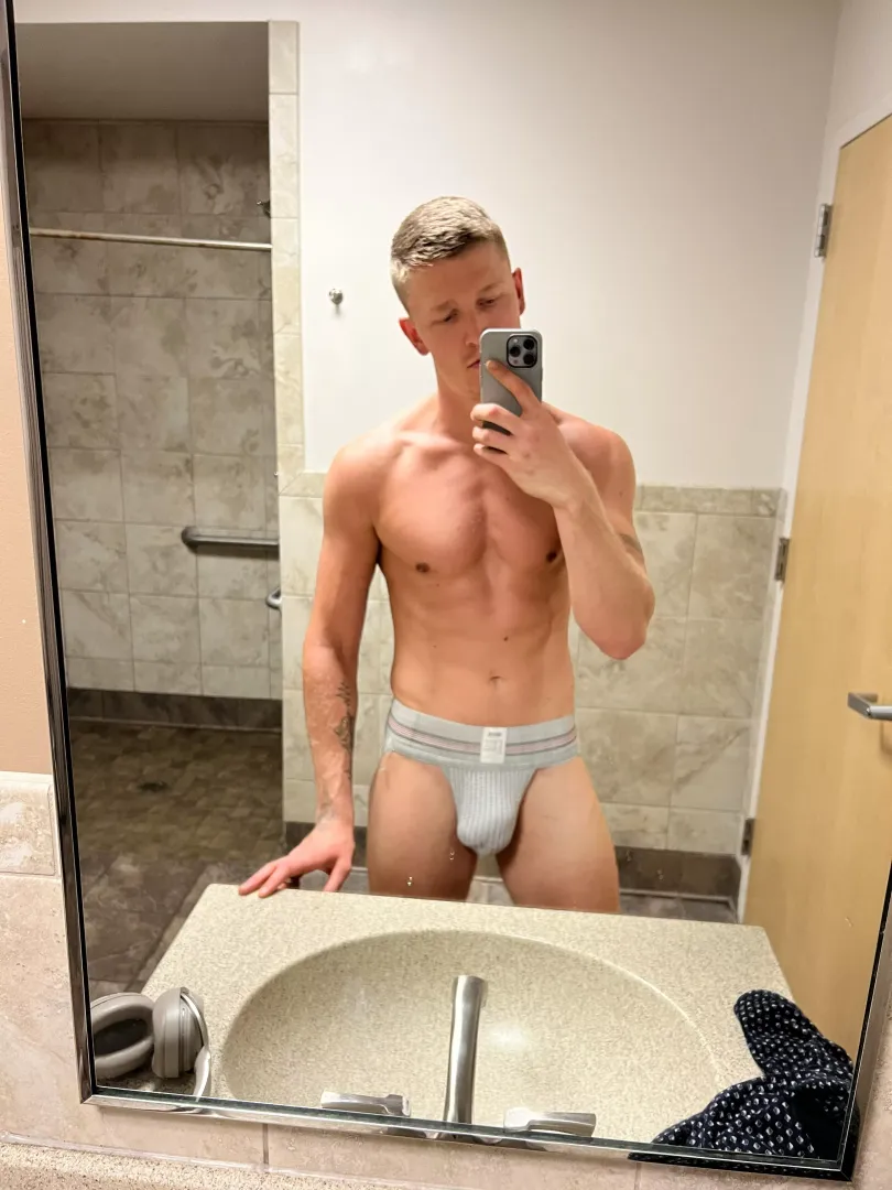 Bulging in my jock