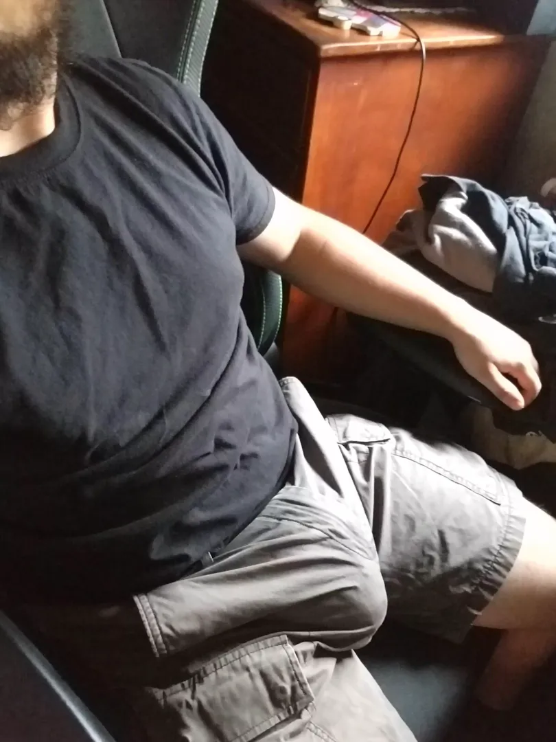 bulging in shorts