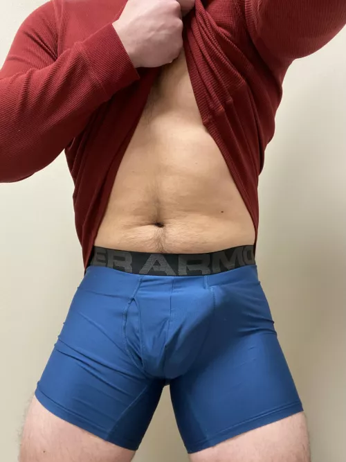 Bulging right out