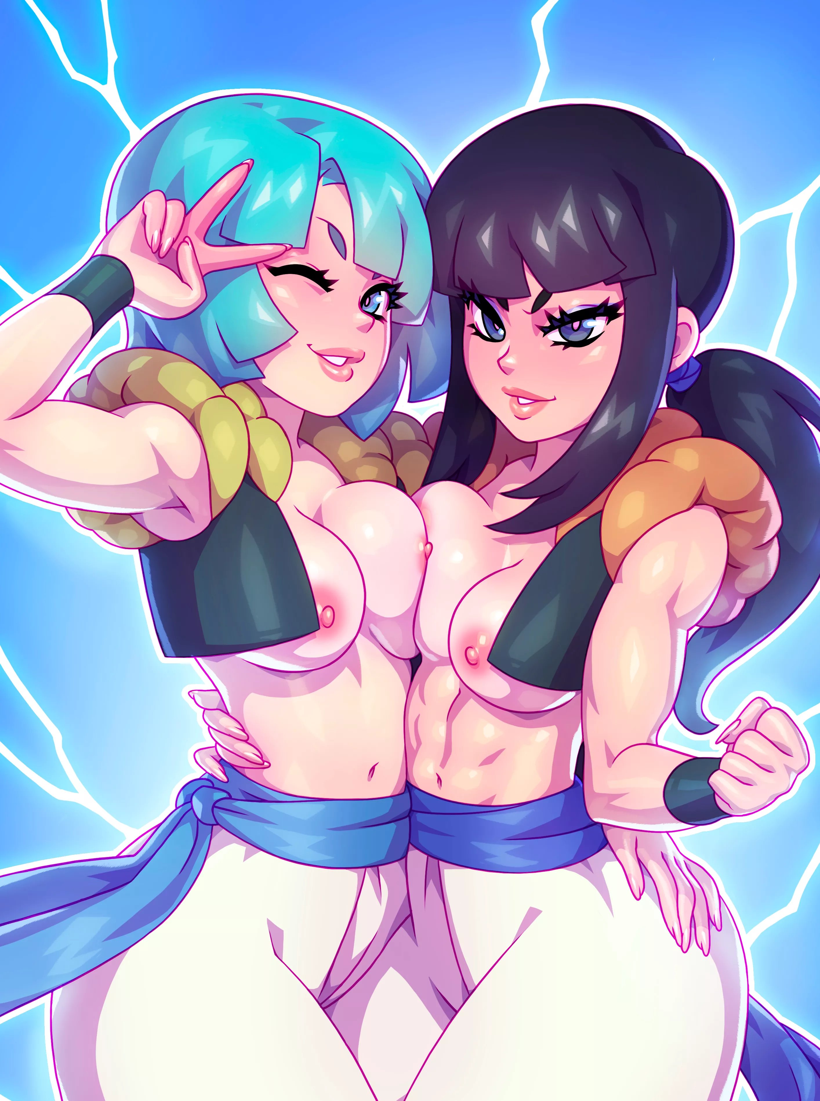 Bulma & Chi-Chi (Kajin) [Dragon Ball]
