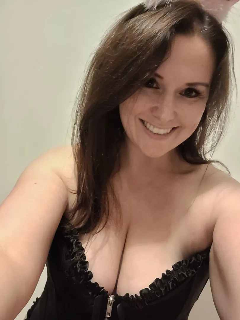 Bunny ears just out of shot