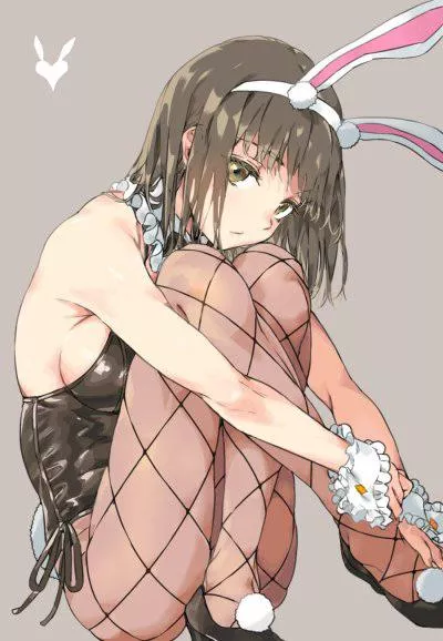 Bunny feeling sad and lonely..