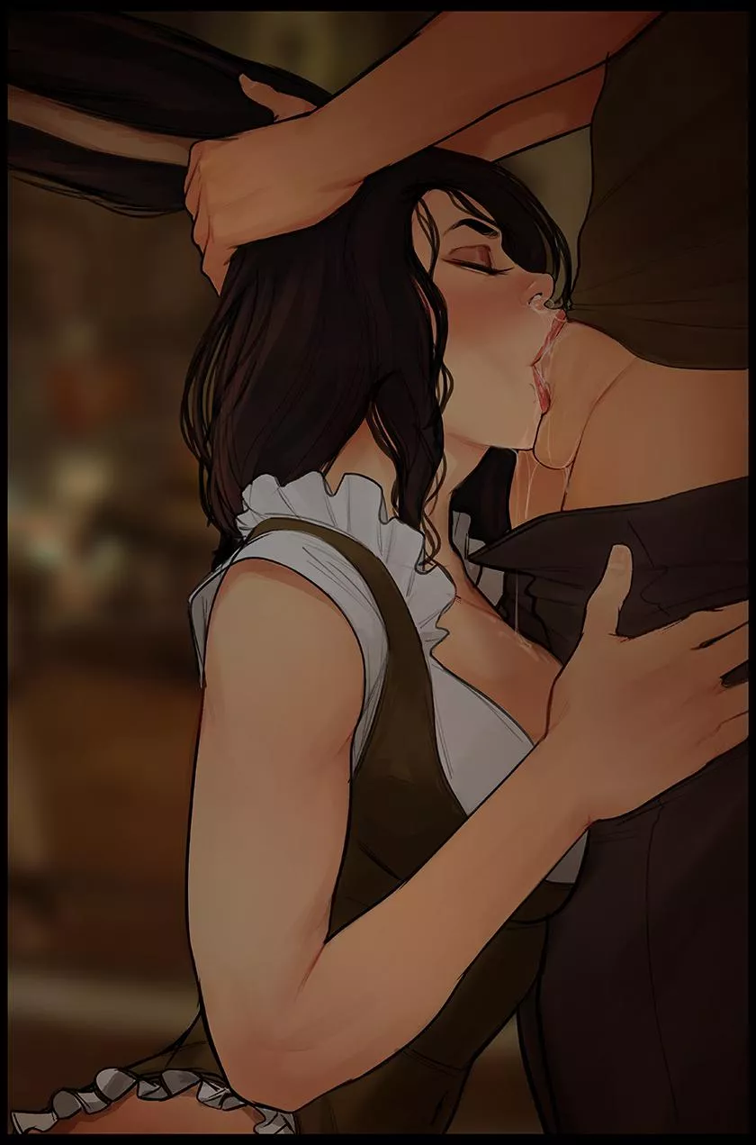 Bunny Girl Maid tastes her Master (cherry-gig)