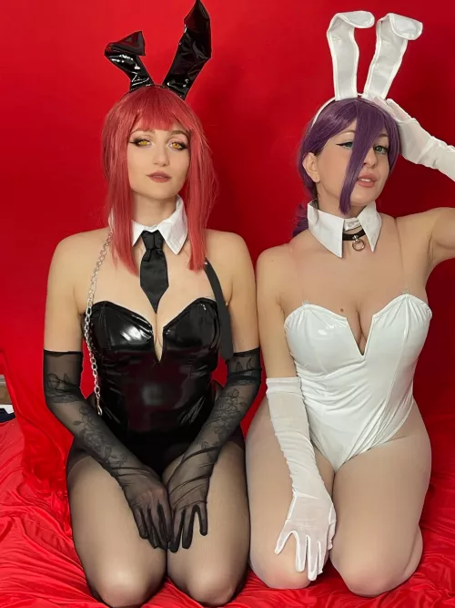 Bunny girls Makima and Reze