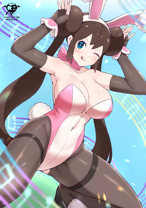 Bunny Rosa (kaosart)
