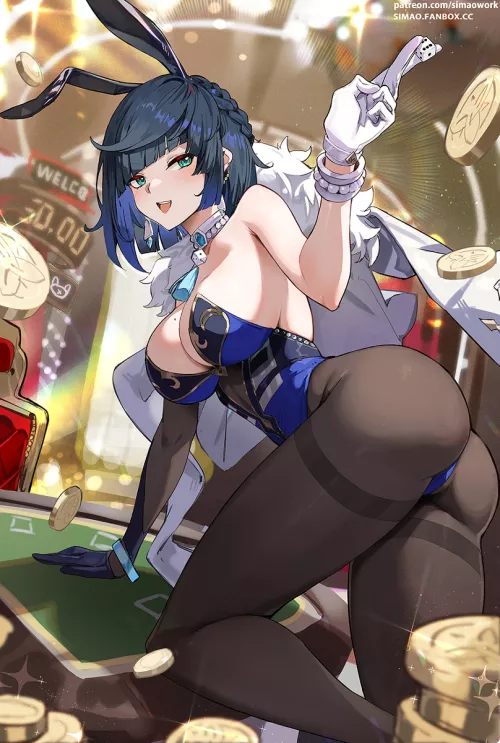 Bunny Yelan [Genshin Impact]