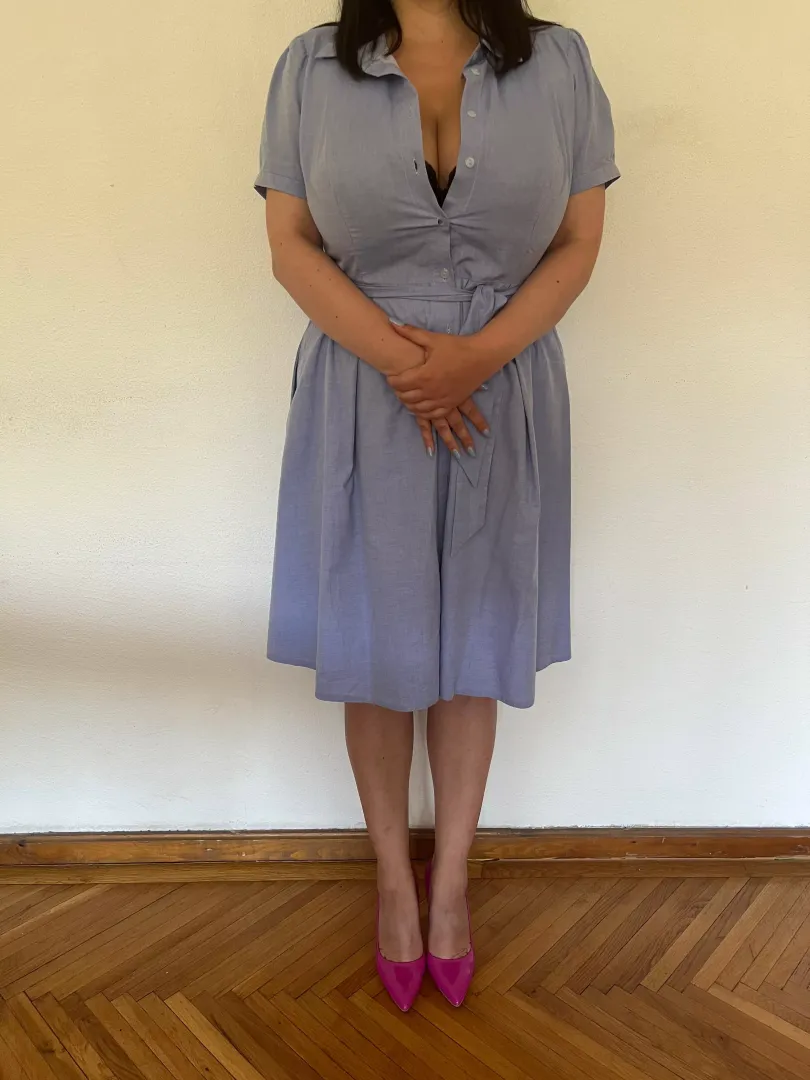 Bursting out of my Mary Poppins outfit.