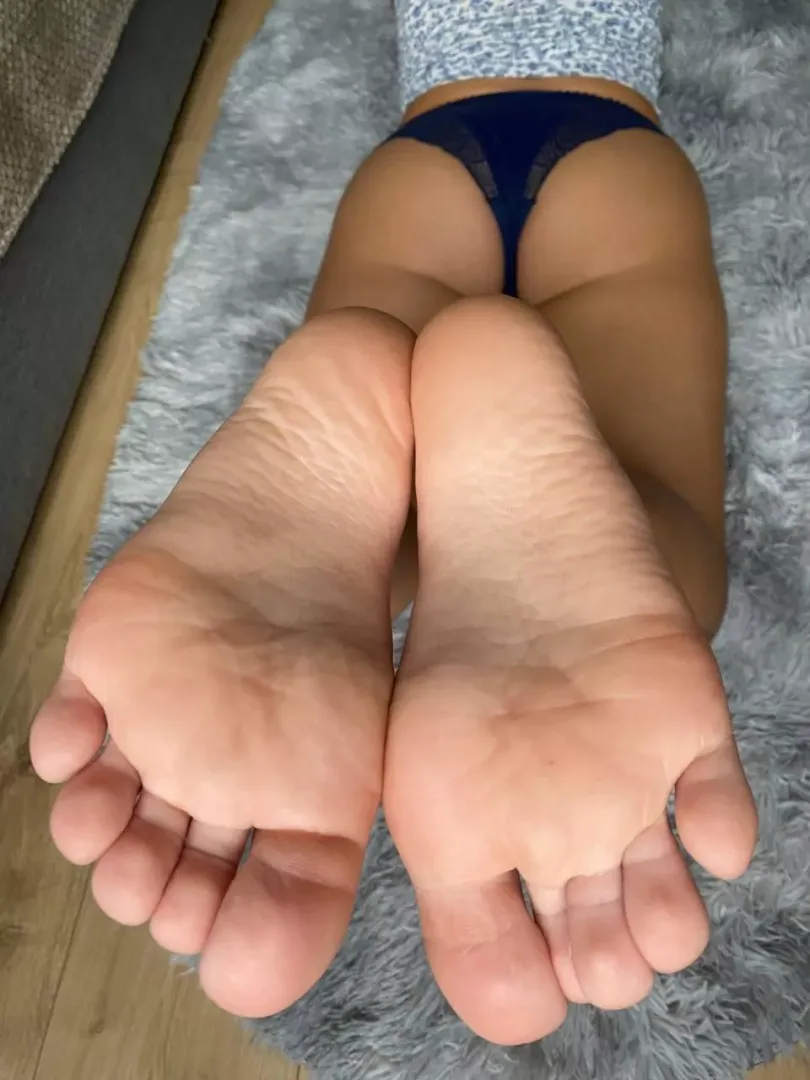 Bury your face in my soles