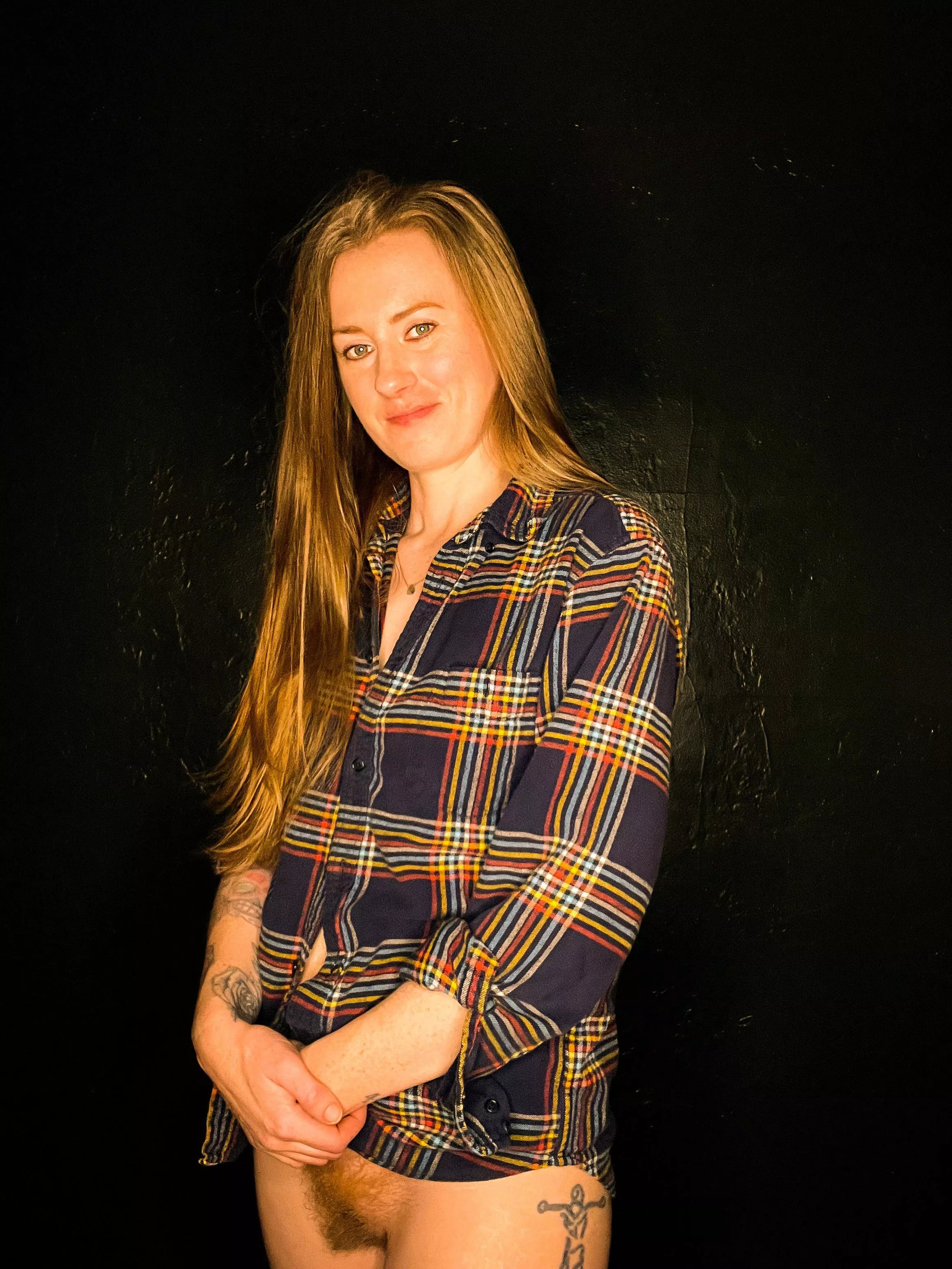 Bushy bushy, even on my tushy.