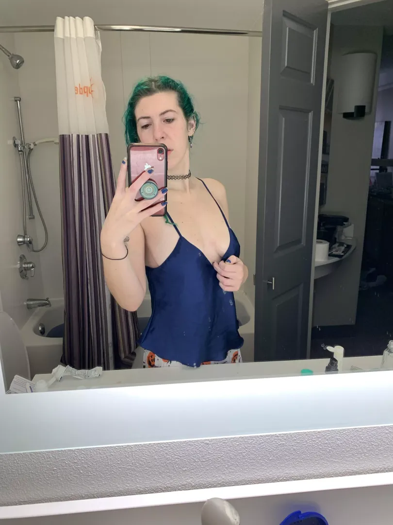 Busty in PJ's