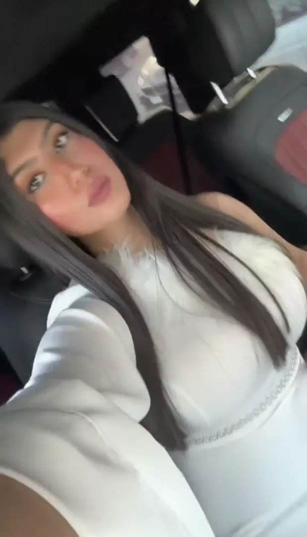 Busty in white
