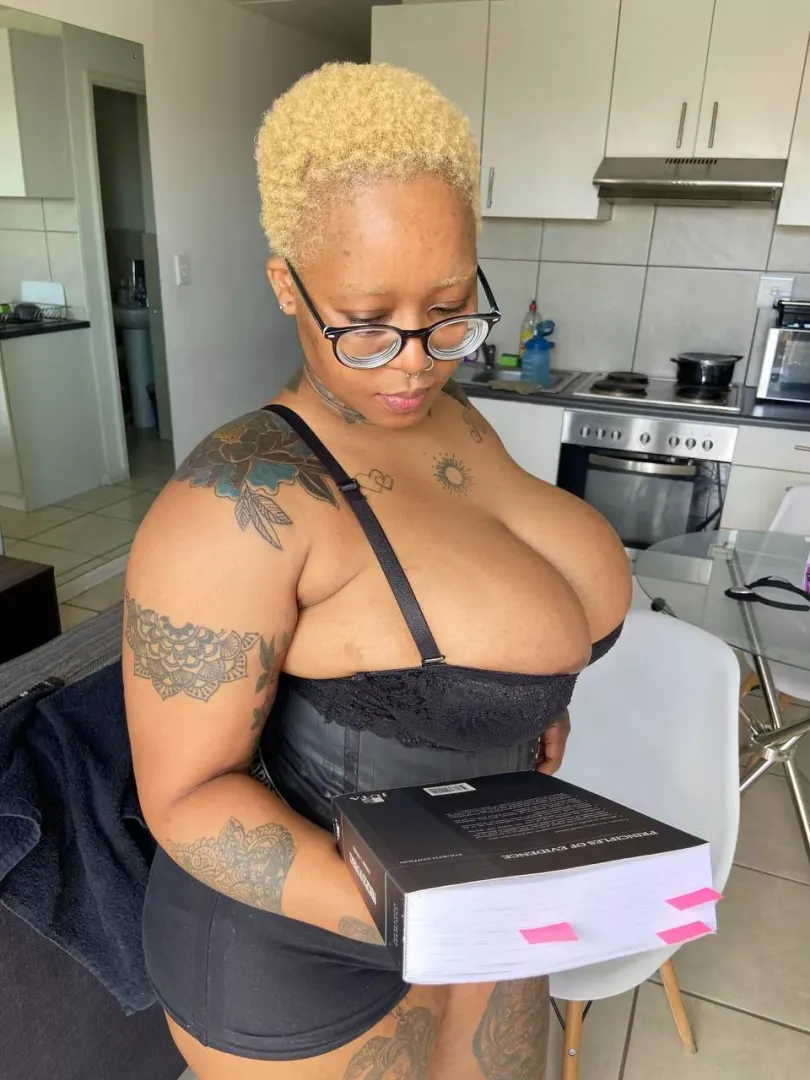 Busty nerd