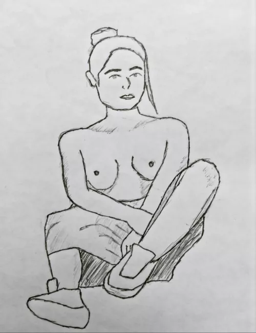 Busty sports babe by me