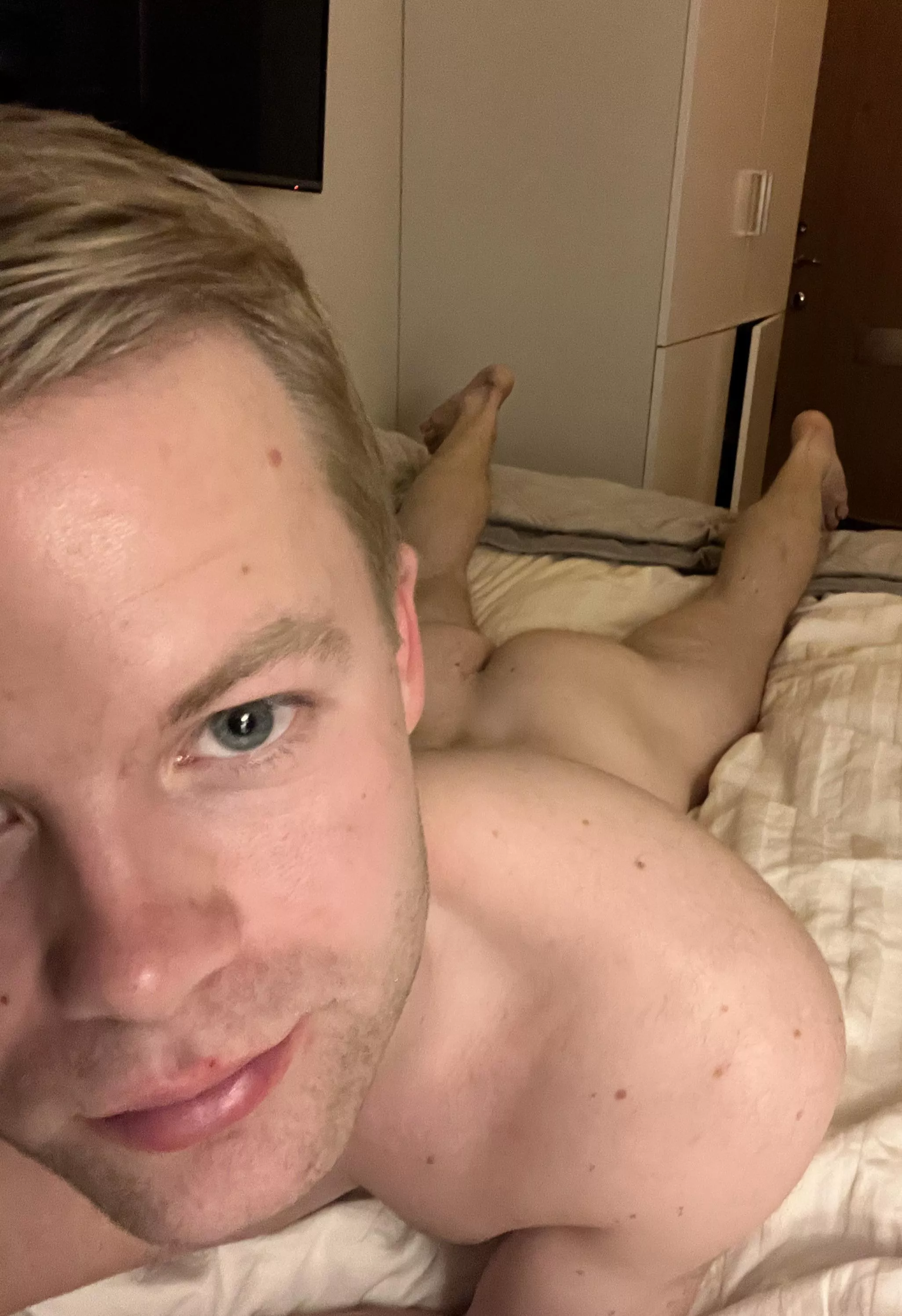 Butt and face :)