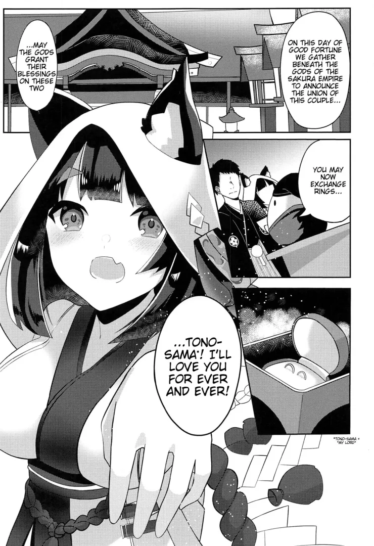 (C97) [Yamanekokan (Sanbatsui)] Yamashiro to Icha Love Kekkon Shoya