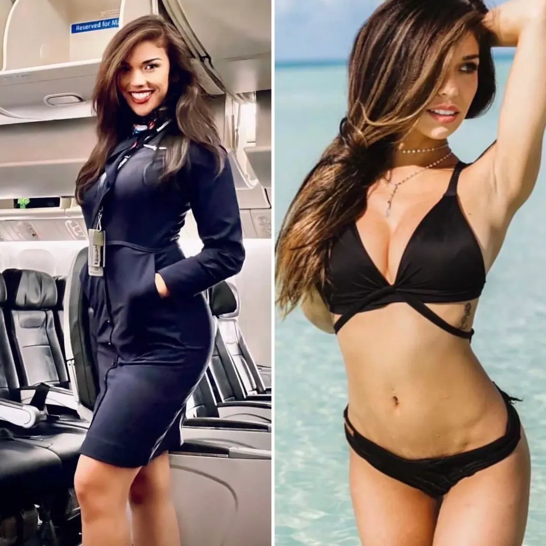 Cabin crew beauty