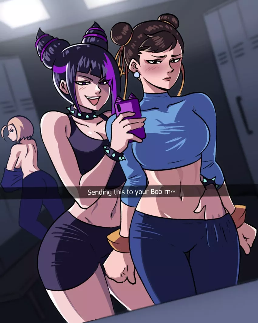 Cammy White, Juri Han & Chun-Li(tinafate1)[Street Fighter]