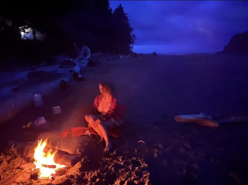 Camping is best done naked