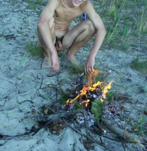 Camping is fun