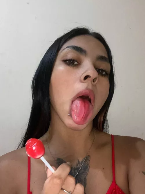 Can I lick your lollipop
