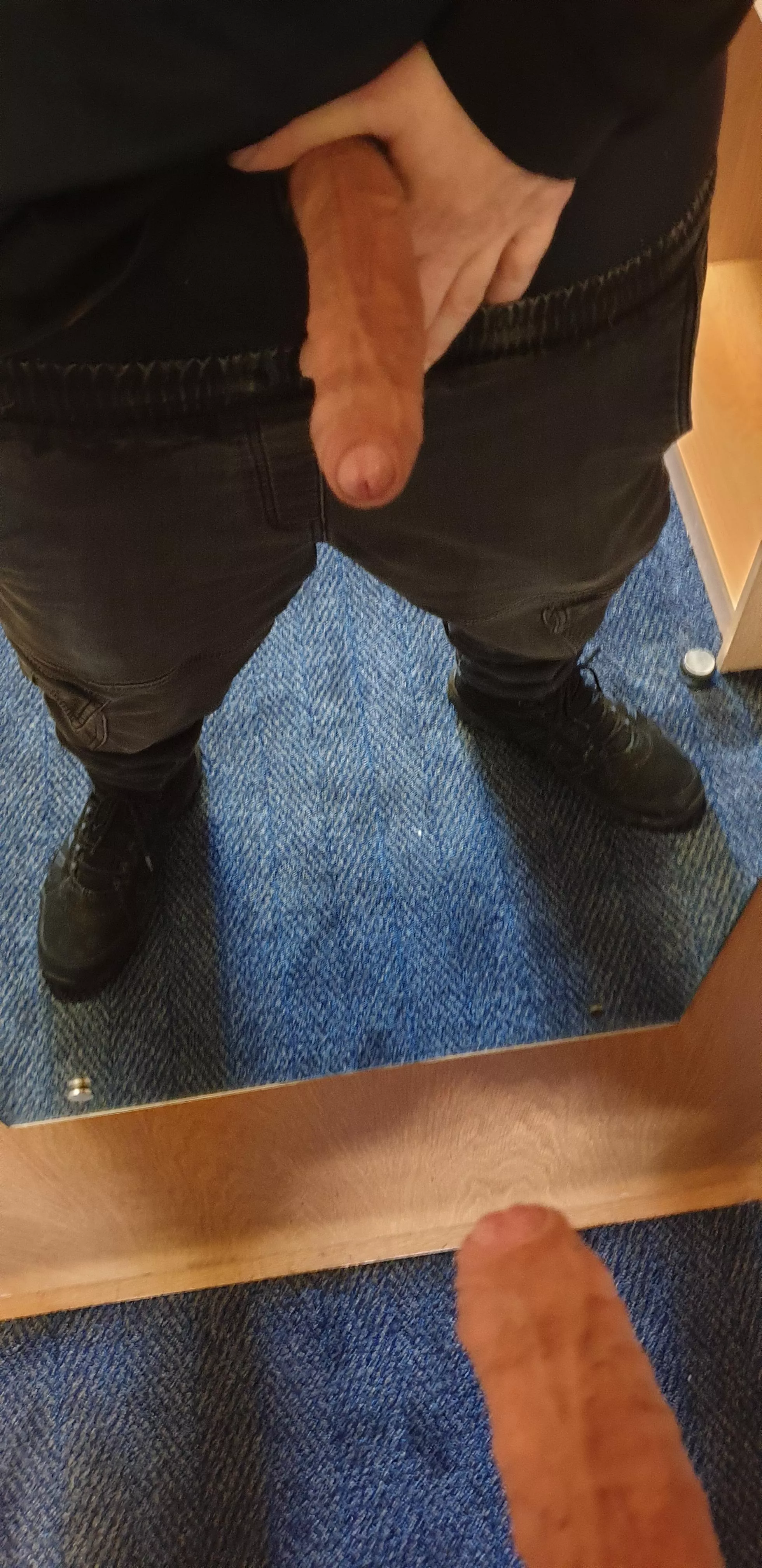 Can I pound you against this mirror?