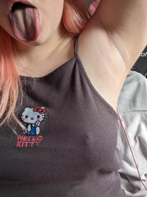 Can I shove your face into my pit? 😈