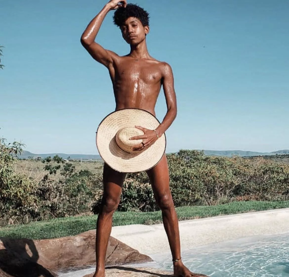 Can I take the hat off? 🔥