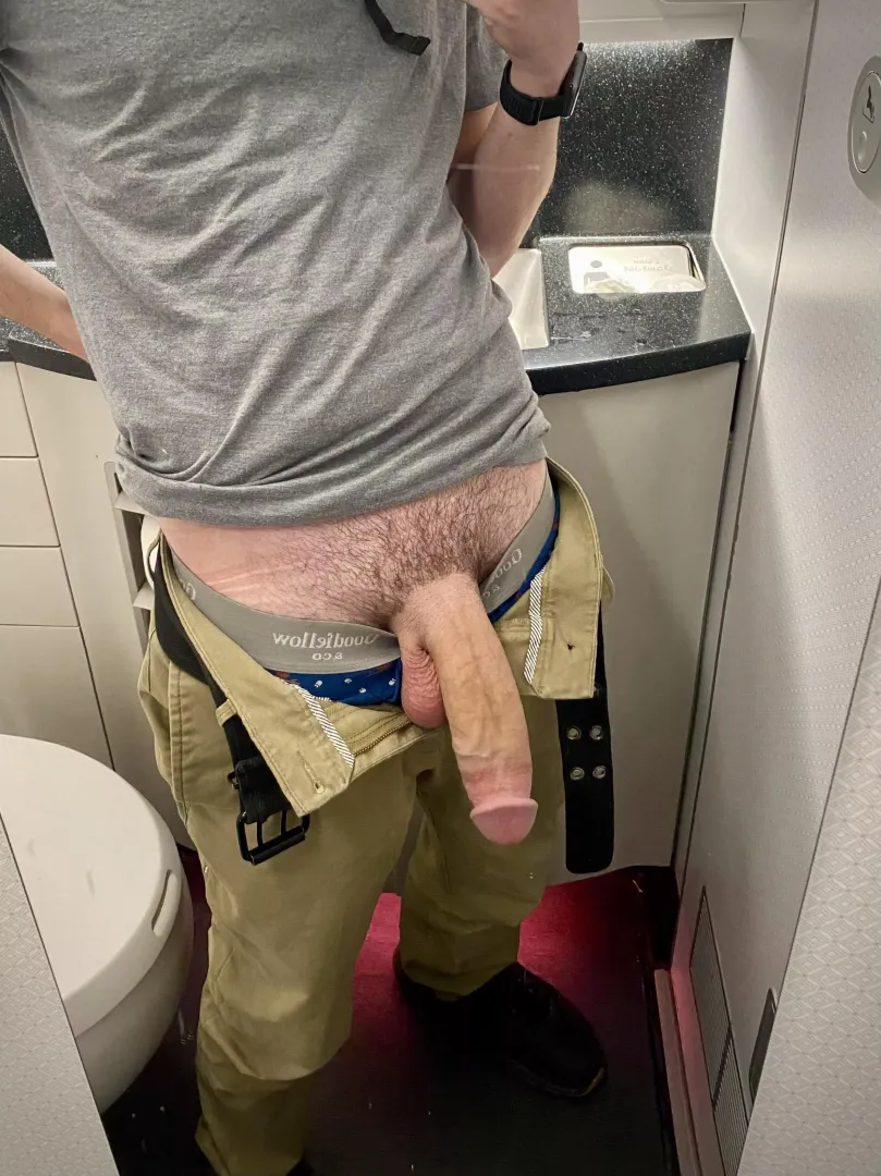 Can my cock be your in flight entertainment?