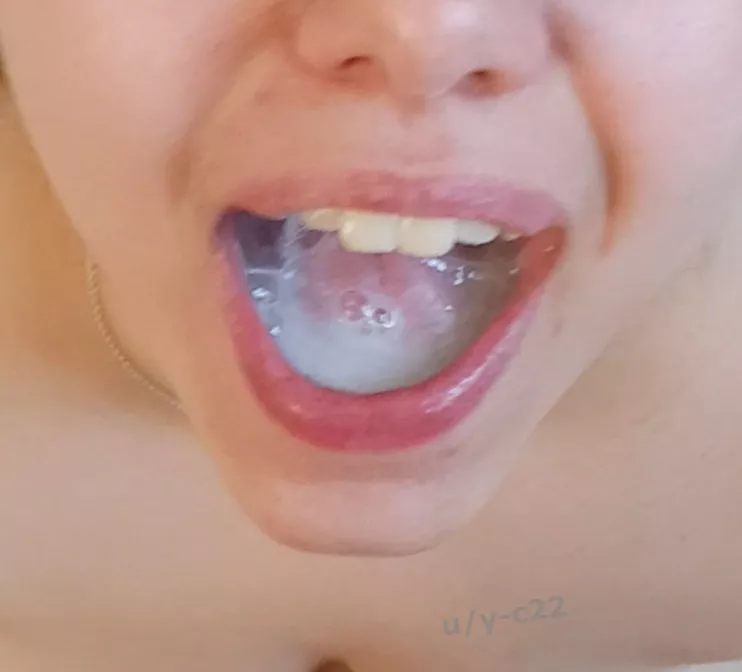 Can you add your load before i swallow? 😈
