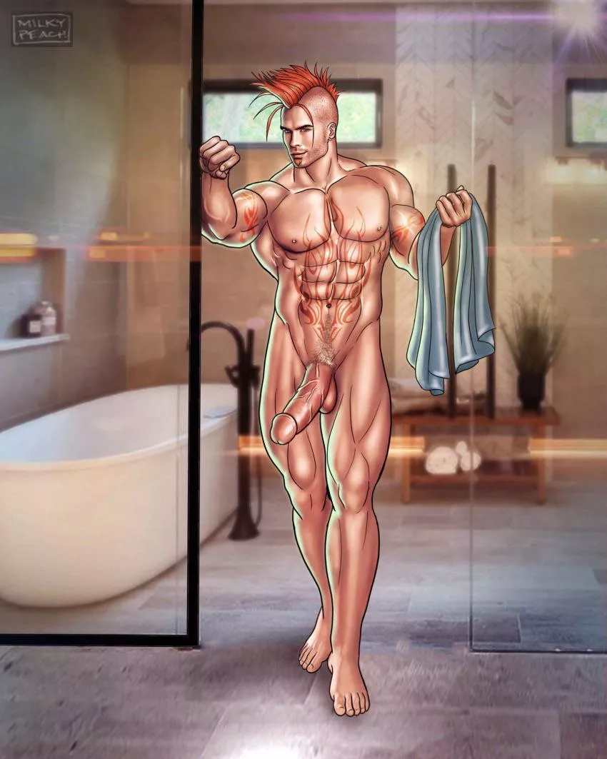 Can You Help Him Dry (MilkyPeach232)
